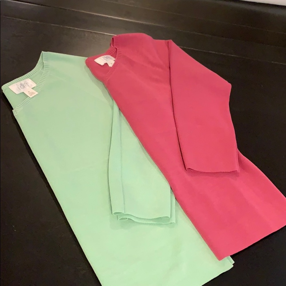 2 Ann Taylor Loft Lightweight Sweaters M/PM